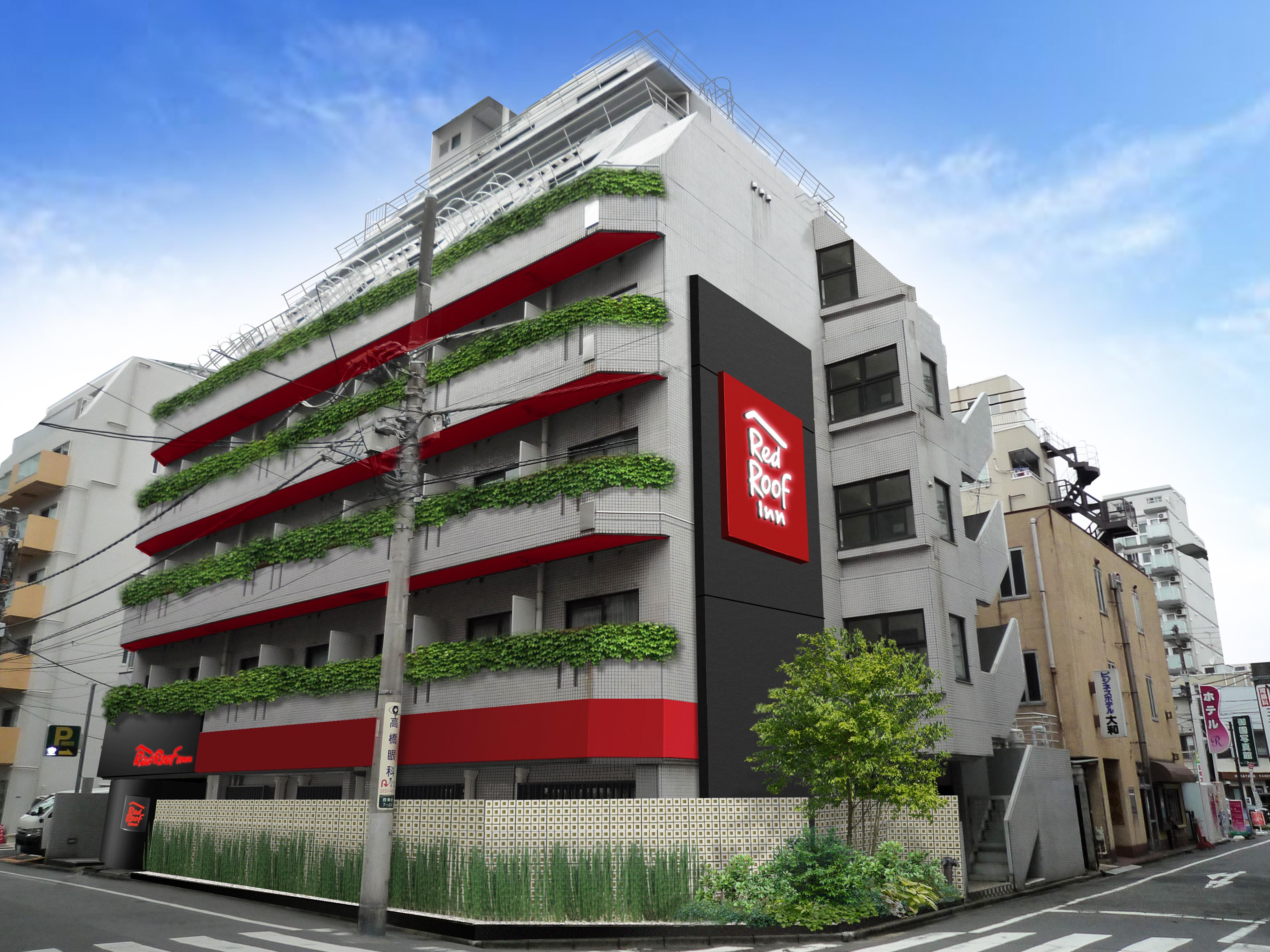 Red Roof Inn Kamata / Haneda Tokio Exterior foto